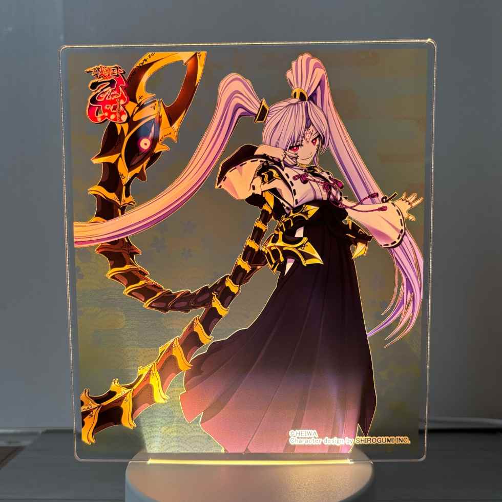 【5下旬～6月上旬頃発送】《受注生産》戦国乙女 ライトアップアクリルスタンド【カシン】※2026年4月26日までの商品画像3