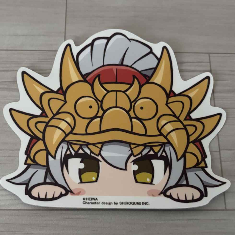 【5下旬～6月上旬頃発送】《受注生産》戦国乙女 カーステッカー【シンゲン】※2026年4月26日までの商品画像2