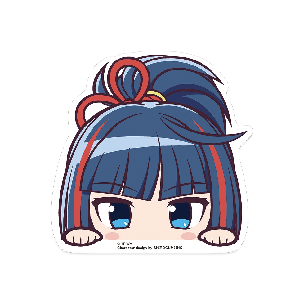 【5下旬～6月上旬頃発送】《受注生産》戦国乙女 カーステッカー【ムサシ】※2026年4月26日までの商品画像1