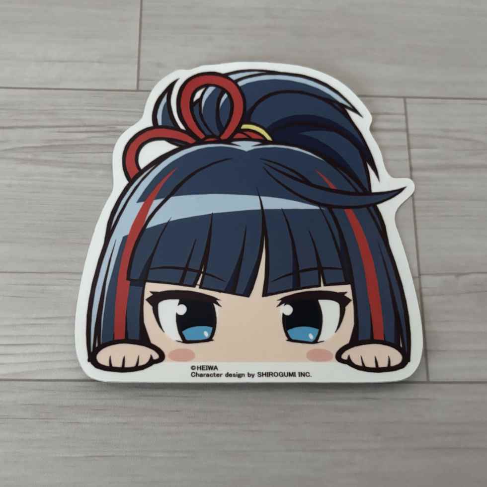 【5下旬～6月上旬頃発送】《受注生産》戦国乙女 カーステッカー【ムサシ】※2026年4月26日までの商品画像2