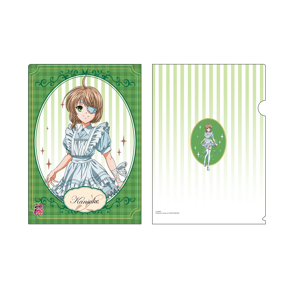 【5下旬～6月上旬頃発送】《受注生産》戦国乙女 A4クリアファイルメイドVer.【カンスケ】※2026年4月26日までの商品画像1