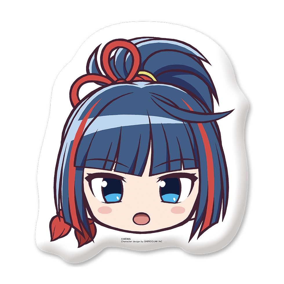 【6中旬～6月下旬頃発送】《受注生産》戦国乙女 ヘッドレスクッション【ムサシ】※2026年5月24日までの商品画像1