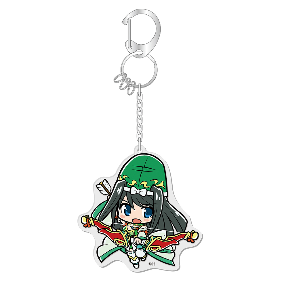 戦国乙女 再販かぎっ娘キーホルダーアクリルVer.【ヨシモト】の商品画像0