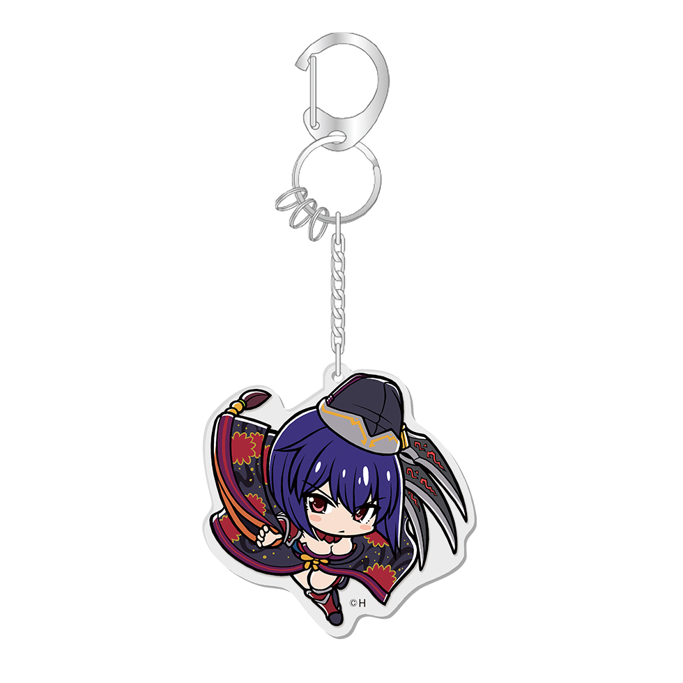 戦国乙女 再販かぎっ娘キーホルダーアクリルVer.【モトナリ】の商品画像0