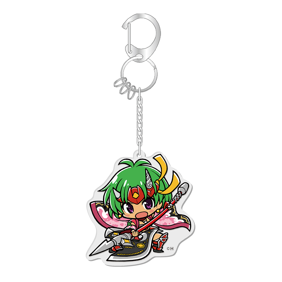 戦国乙女 再販かぎっ娘キーホルダーアクリルVer.【モトチカ】の商品画像0