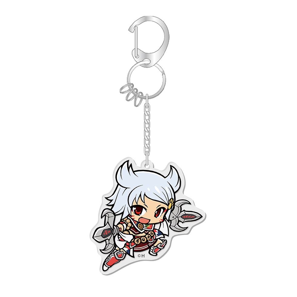 戦国乙女 再販かぎっ娘キーホルダーアクリルVer.【トシイエ】の商品画像0