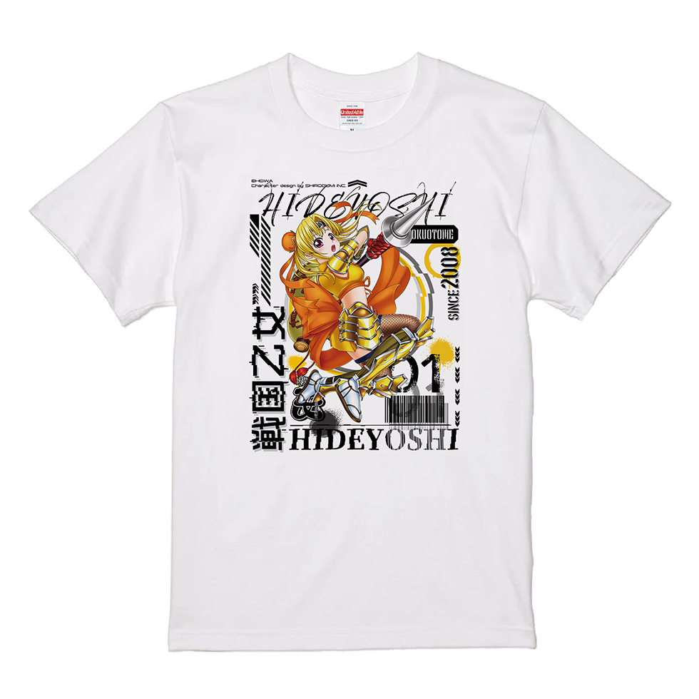 【9月中旬頃発送】《受注生産》戦国乙女Tシャツ【ヒデヨシ/L】※2026年7月26日までの商品画像1