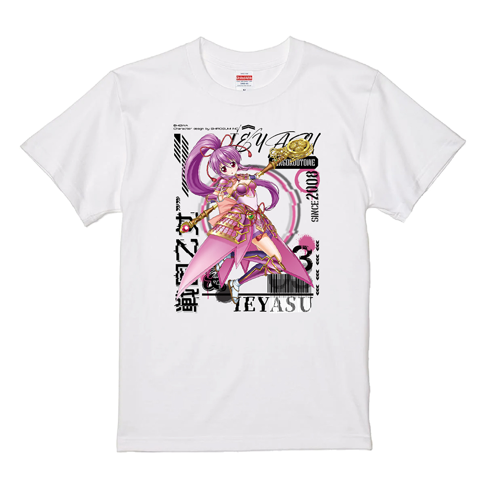 【9月中旬頃発送】《受注生産》戦国乙女Tシャツ【イエヤス/L】※2026年7月26日までの商品画像1