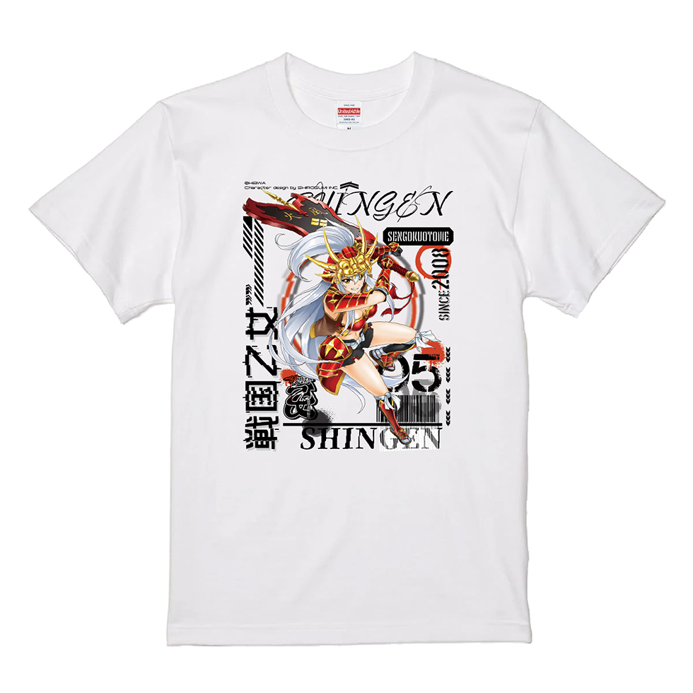 【9月中旬頃発送】《受注生産》戦国乙女Tシャツ【シンゲン/L】※2026年7月26日までの商品画像1