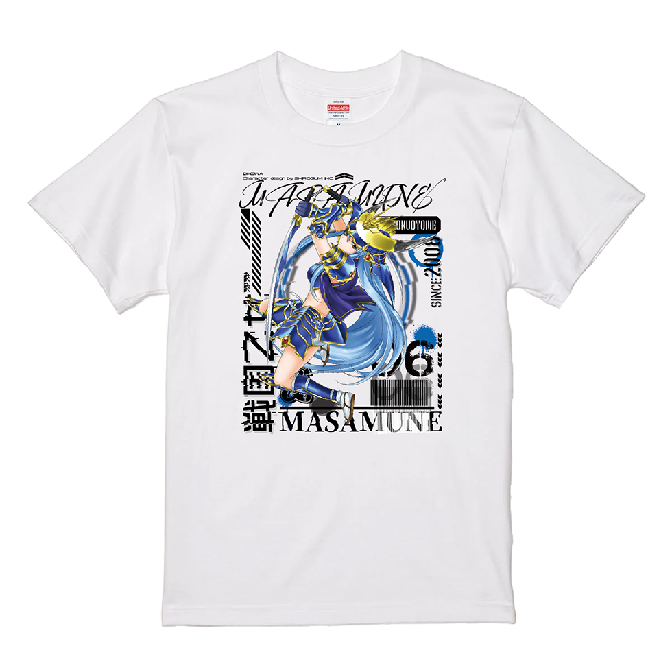 【9月中旬頃発送】《受注生産》戦国乙女Tシャツ【マサムネ/L】※2026年7月26日までの商品画像1