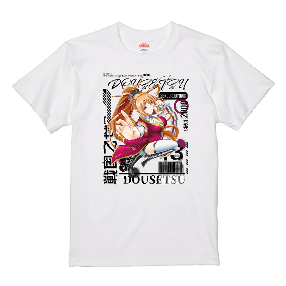 【9月中旬頃発送】《受注生産》戦国乙女Tシャツ【ドウセツ/L】※2026年7月26日までの商品画像1