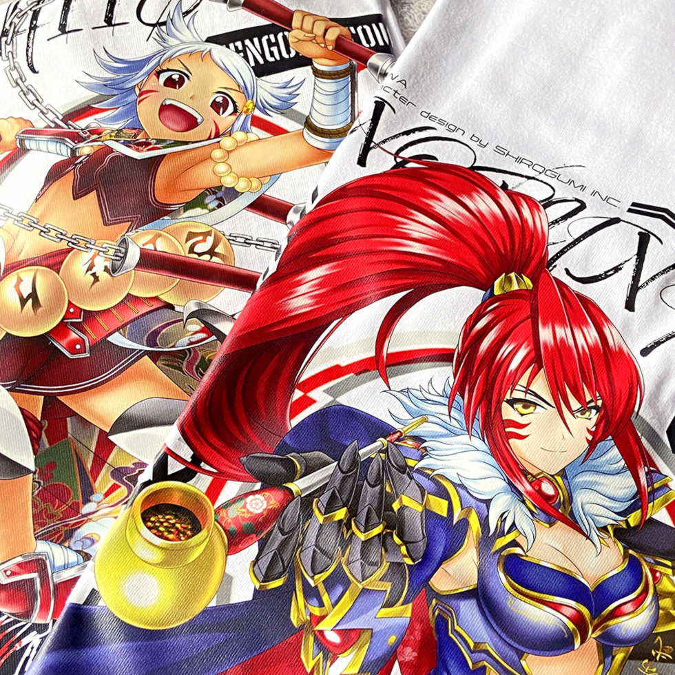 【9月中旬頃発送】《受注生産》戦国乙女Tシャツ【ドウセツ/L】※2026年7月26日までの商品画像3