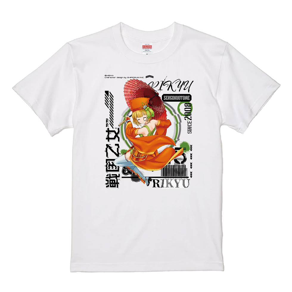【9月中旬頃発送】《受注生産》戦国乙女Tシャツ【リキュウ/L】※2026年7月26日までの商品画像1