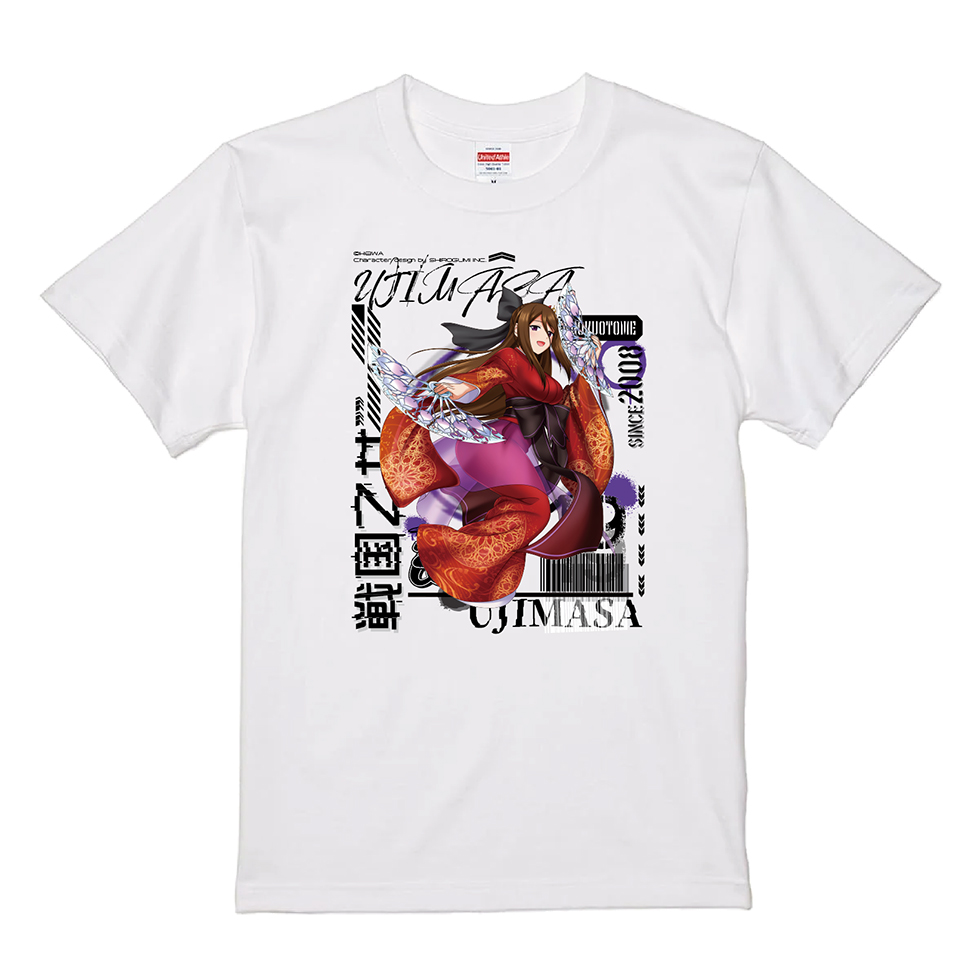 【9月中旬頃発送】《受注生産》戦国乙女Tシャツ【ウジマサ/XL】※2026年7月26日までの商品画像1