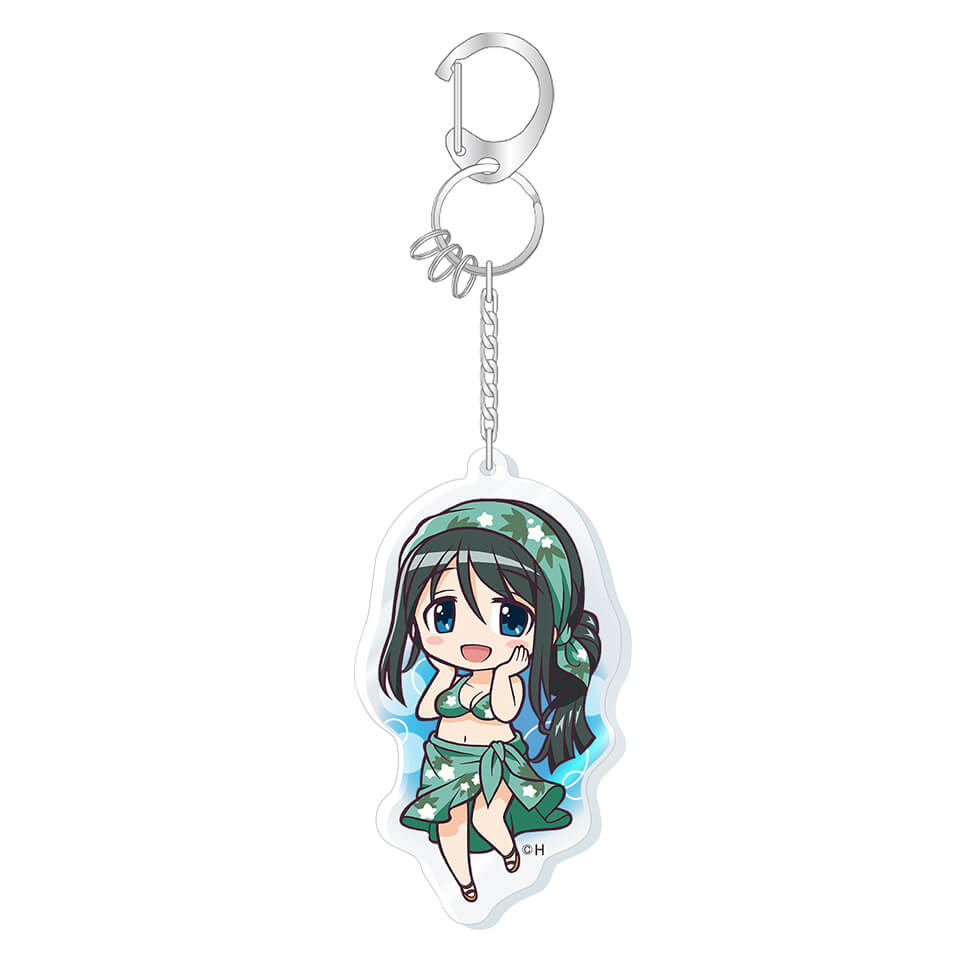 【9月中旬頃発送】《受注生産》戦国乙女 かぎっ娘キーホルダー水着Ver.【ヨシモト】※2026年7月26日までの商品画像1