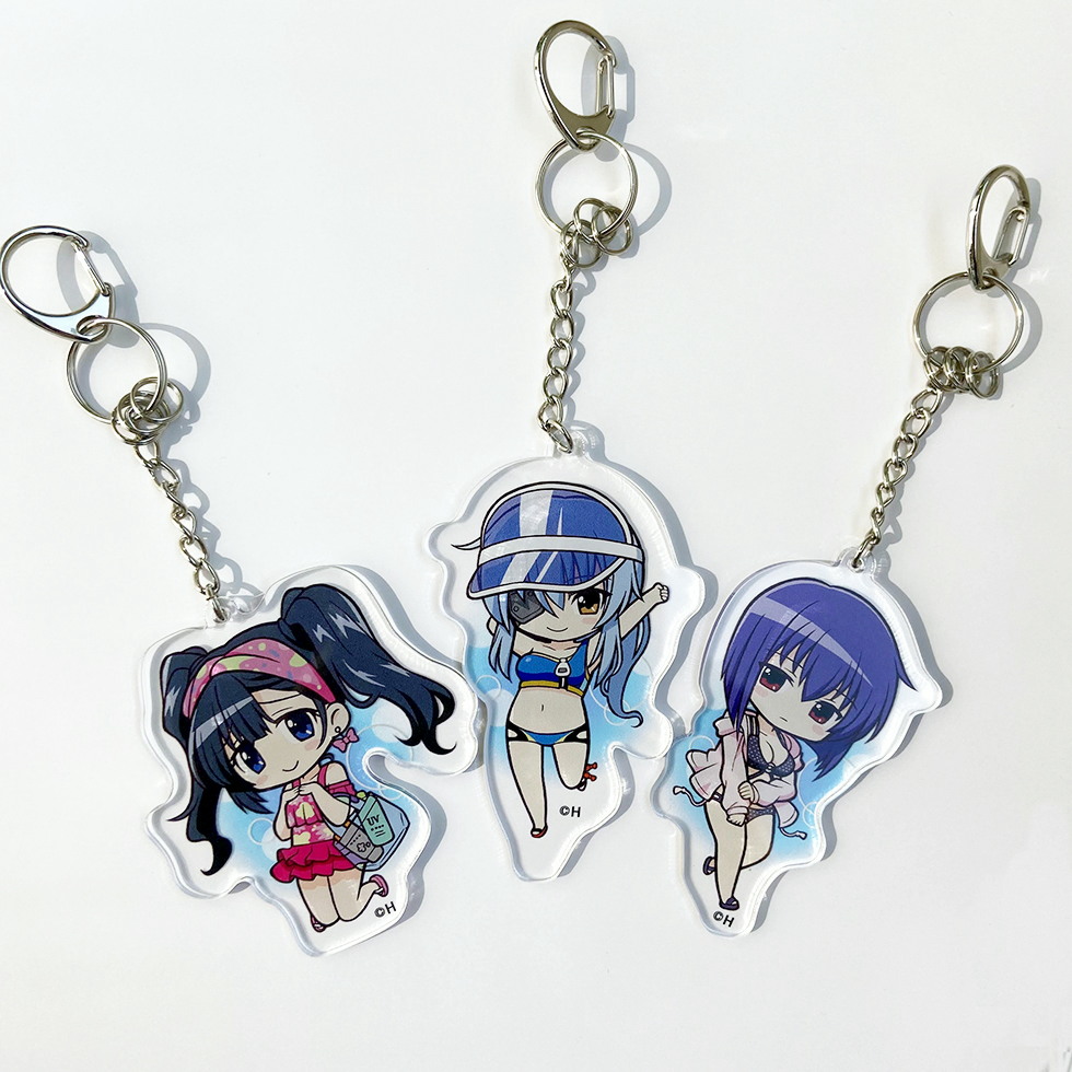 【9月中旬頃発送】《受注生産》戦国乙女 かぎっ娘キーホルダー水着Ver.【ヒデアキ】※2026年7月26日までの商品画像2