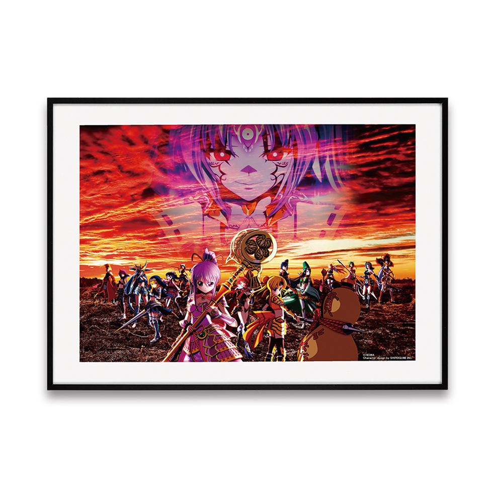【10月中旬頃発送】《受注生産》戦国乙女 アートフレーム【P戦国乙女7/いざ、決着。】※2026年7月26日までの商品画像1