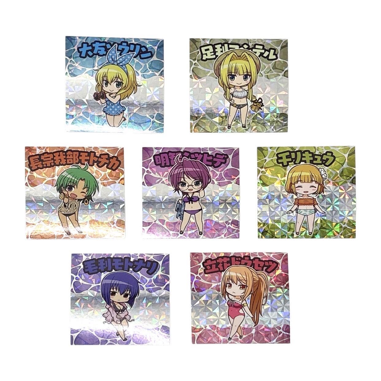 【10月中旬頃発送】《受注生産》戦国乙女 かぎっ娘ステッカー水着Ver.【ランダム】※2026年8月23日までの商品画像3