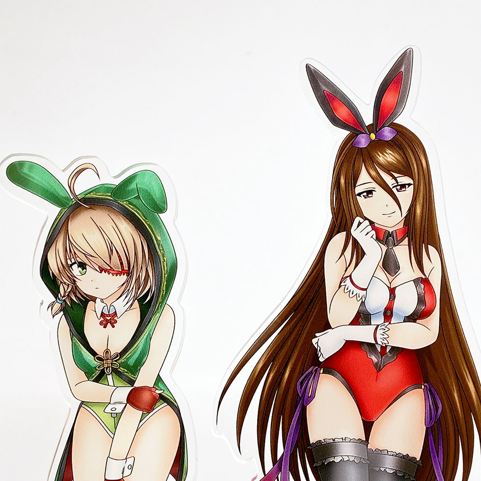 【10月中旬頃発送】《受注生産》戦国乙女 アクリルスタンドバニーガールVer.【ウジマサ】※2026年8月23日までの商品画像3