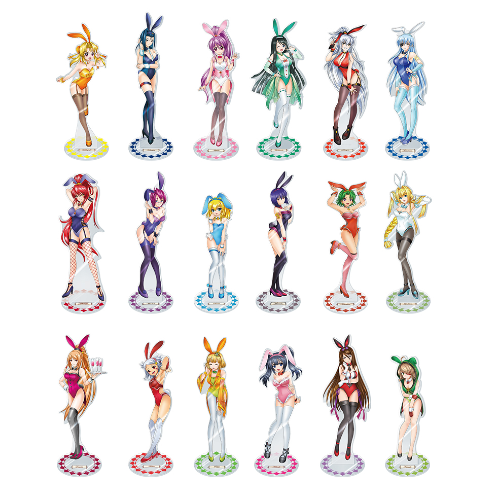 【10月中旬頃発送】《受注生産》戦国乙女 アクリルスタンドバニーガールVer.【コンプリートセット】※2026年8月23日までの商品画像1