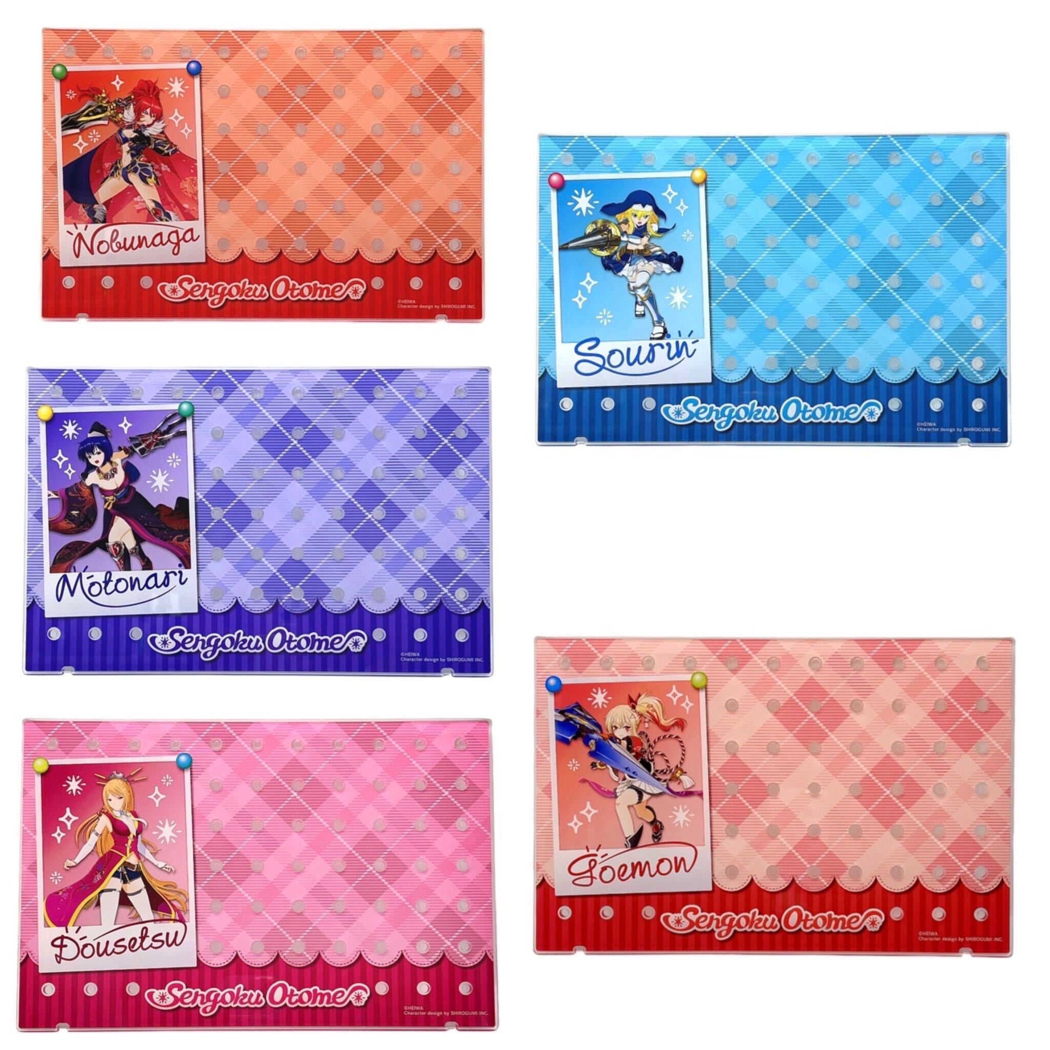 【11月中旬頃発送】《受注生産》戦国乙女 アクリルパンチボード【モトナリ】※2026年9月23日までの商品画像2