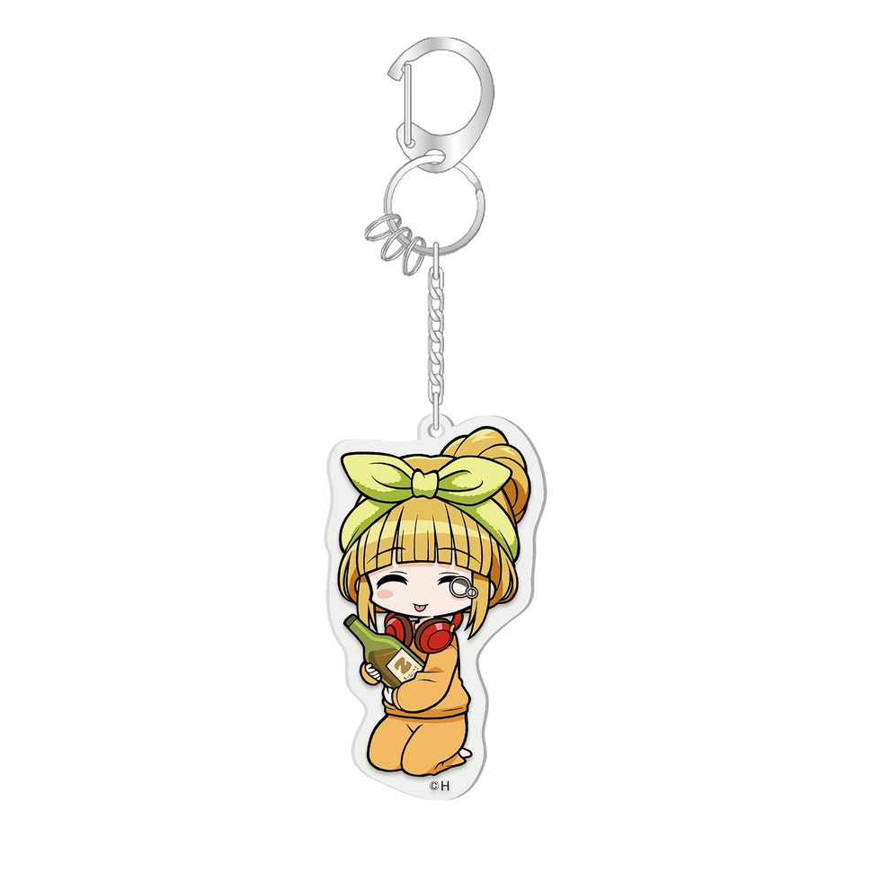 【11月中旬頃発送】《受注生産》戦国乙女 かぎっ娘キーホルダーヘッドホンVer.【リキュウ】※2026年9月23日までの商品画像1