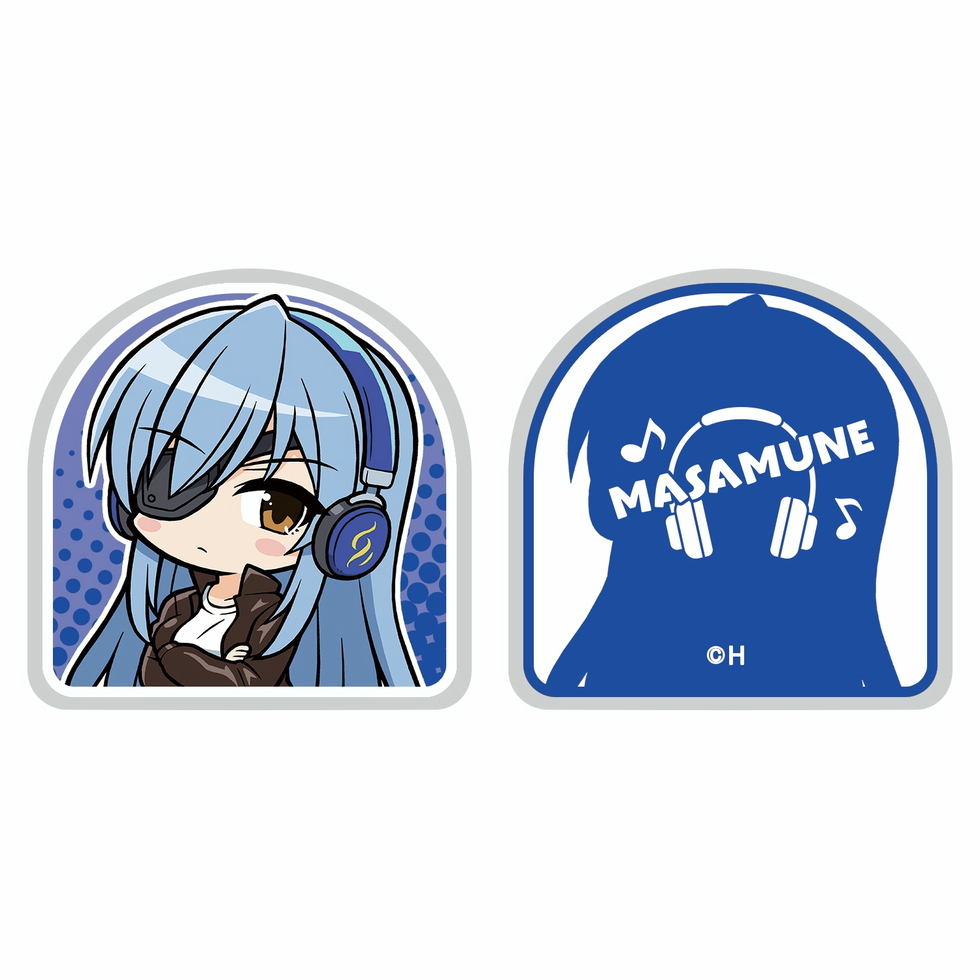 【11月中旬頃発送】《受注生産》戦国乙女 アクリルクリップ【マサムネ】※2026年9月23日までの商品画像1