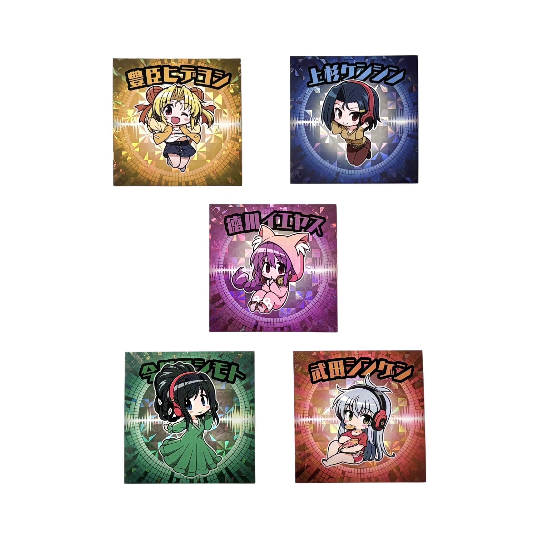 【12月中旬頃発送】《受注生産》戦国乙女 かぎっ娘ステッカーヘッドホンVer.【ランダム】※2026年10月25日までの商品画像2
