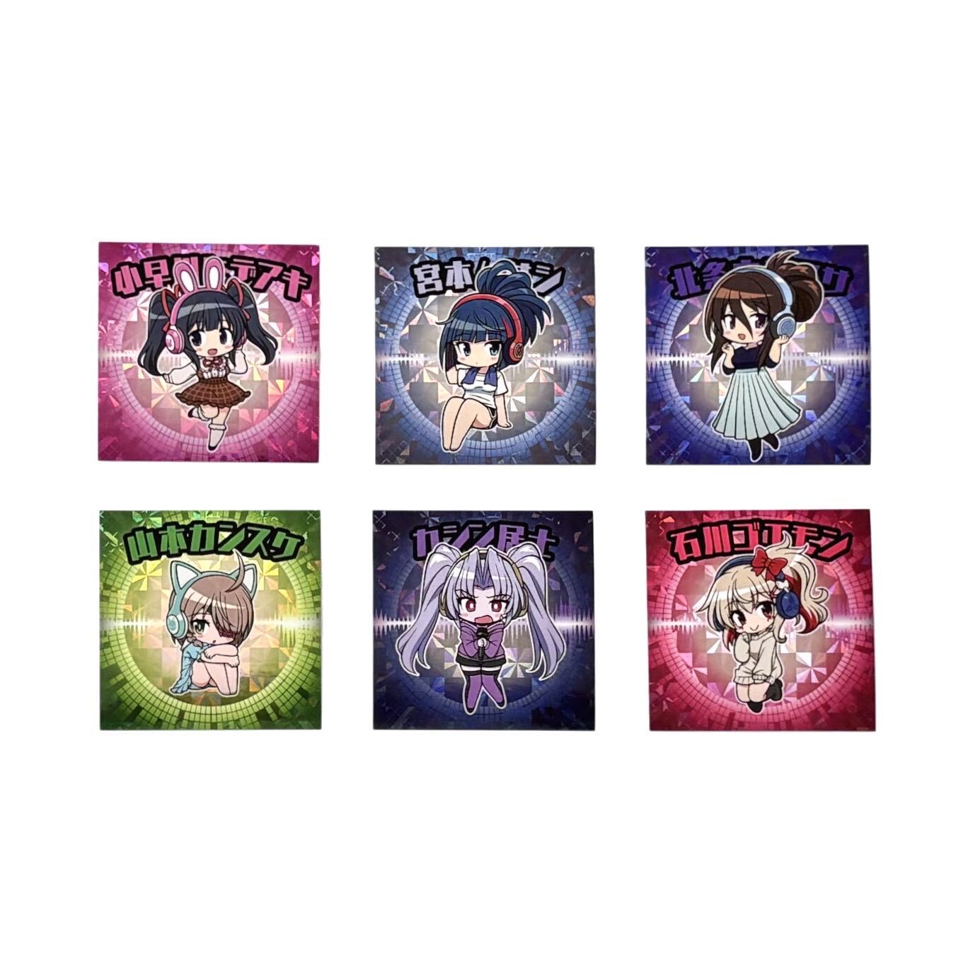 【12月中旬頃発送】《受注生産》戦国乙女 かぎっ娘ステッカーヘッドホンVer.【ランダム】※2026年10月25日までの商品画像5