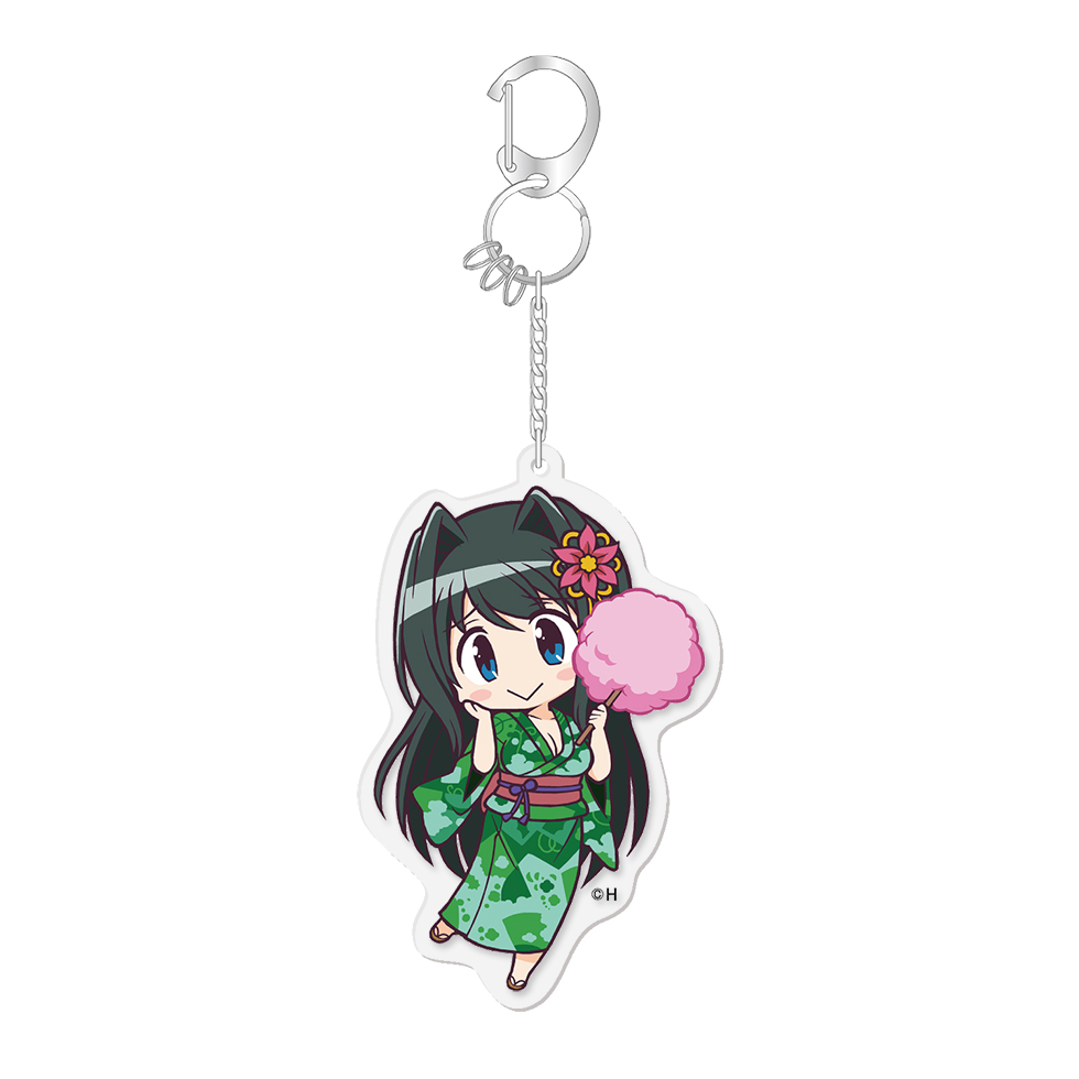 【12月中旬頃発送】《受注生産》戦国乙女 かぎっ娘キーホルダー夏祭りVer.【ヨシモト】※2026年10月25日までの商品画像1