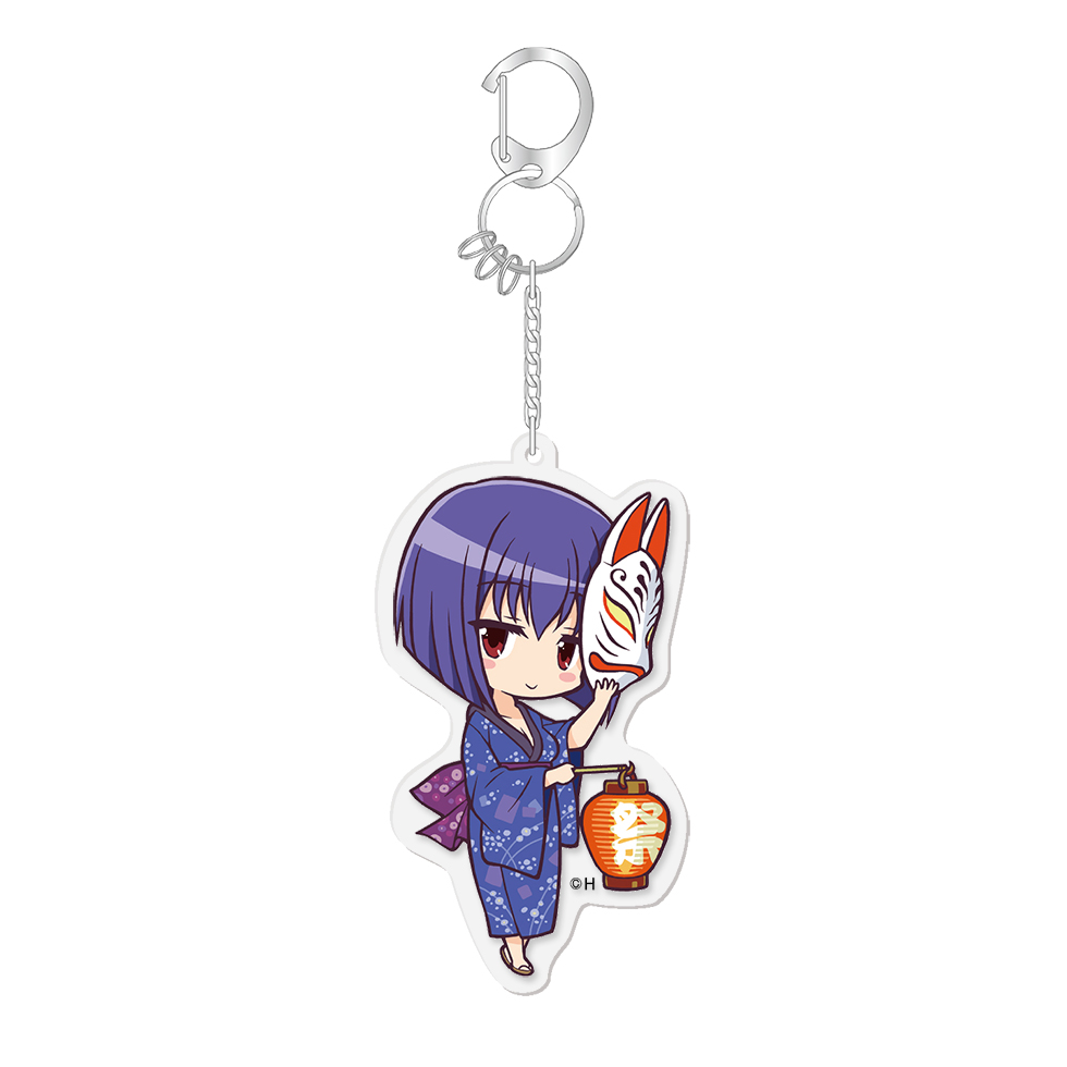【12月中旬頃発送】《受注生産》戦国乙女 かぎっ娘キーホルダー夏祭りVer.【モトナリ】※2026年10月25日までの商品画像1