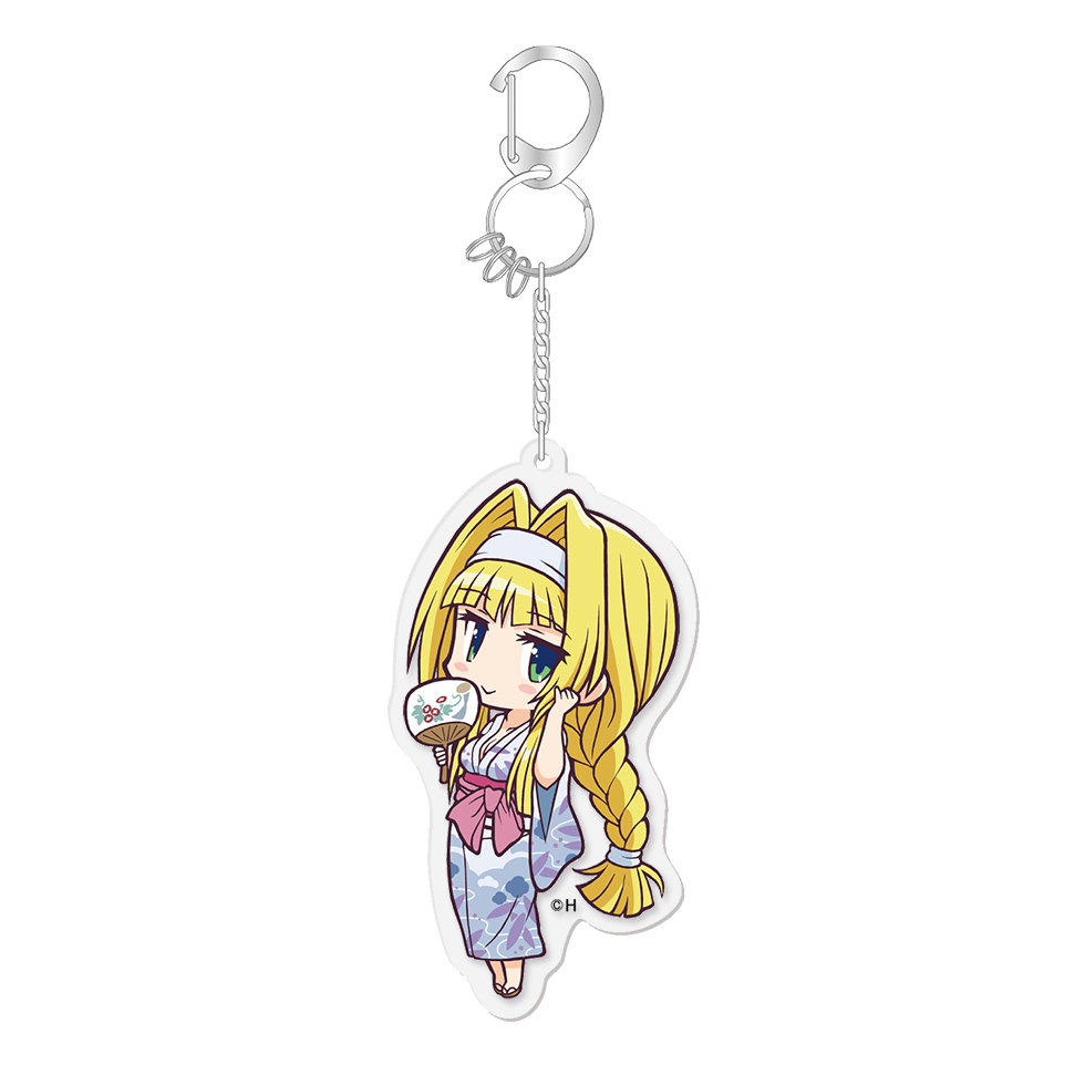 【12月中旬頃発送】《受注生産》戦国乙女 かぎっ娘キーホルダー夏祭りVer.【ヨシテル】※2026年10月25日までの商品画像1
