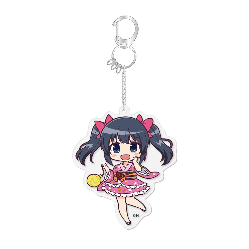 【12月中旬頃発送】《受注生産》戦国乙女 かぎっ娘キーホルダー夏祭りVer.【ヒデアキ】※2026年10月25日までの商品画像1