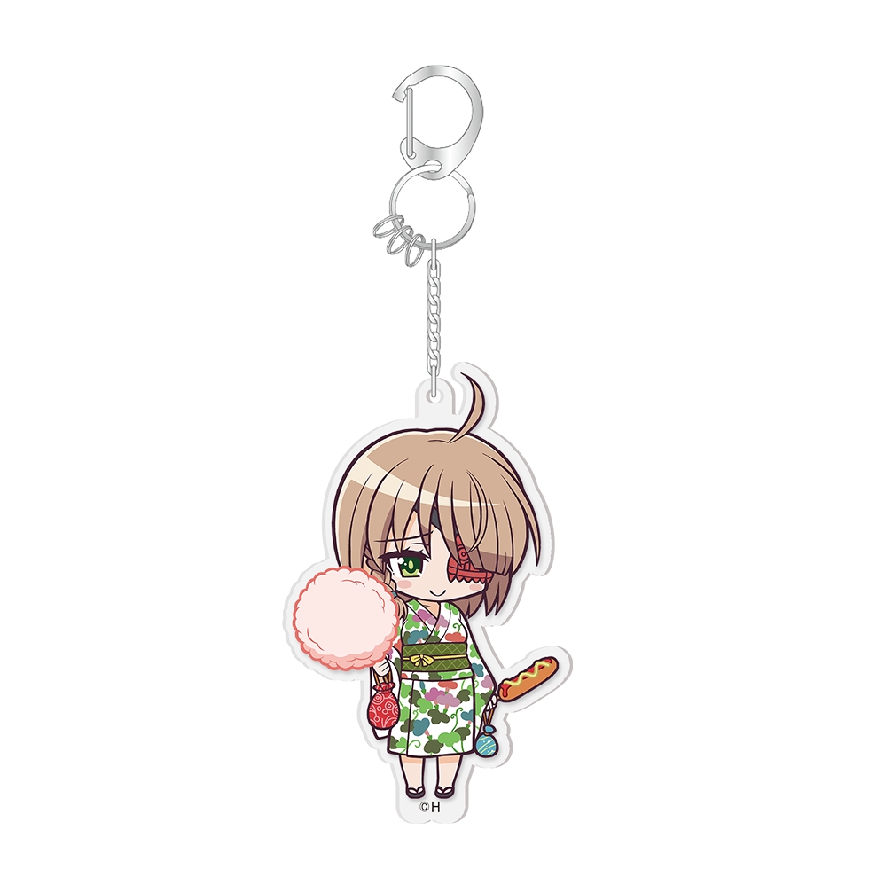 【12月中旬頃発送】《受注生産》戦国乙女 かぎっ娘キーホルダー夏祭りVer.【カンスケ】※2026年10月25日までの商品画像1