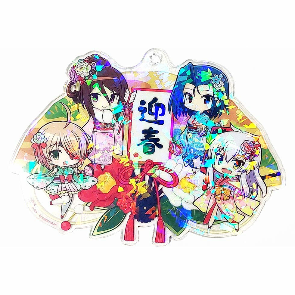 【12月中旬頃発送】《受注生産》戦国乙女 かぎっ娘 アクリル飾り【お正月飾り】※2026年10月25日までの商品画像2