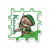 【10月下旬頃発送】《受注生産》戦国乙女 アクリルキューブキーホルダー【カンスケ】※2025年9月21日まで