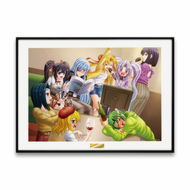 【12月下旬頃発送】《受注生産》戦国乙女 アートフレーム【萌えカットイン西軍】※2025年10月26日まで