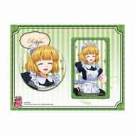 【11月下旬頃発送】《受注生産》戦国乙女 缶バッチ＆カードセットメイドVer.【リキュウ】※2025年10月26日まで