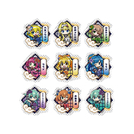 【12月中旬頃発送】《受注生産》第3回パチキャラまつり in 花やしき かぎっ娘くノ一Ver.ランダムスマホステッカー【ランダム商品】※2025年11月16日まで