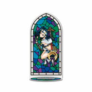 【12月中旬～下旬頃発送】《受注生産》戦国乙女 ステンドグラス風アクリルスタンド【ケンシン】※2025年11月24日まで