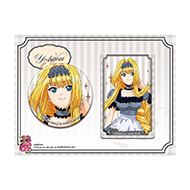 【12月中旬～下旬頃発送】《受注生産》戦国乙女 缶バッチ＆カードセットメイドVer.【ヨシテル】※2025年11月24日まで