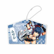 【2月中旬～下旬頃発送】《受注生産》戦国乙女 絵馬風アクリルキーホルダー【ムサシ】※2026年1月7日まで