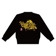 【3月上旬～中旬頃発送】《受注生産》戦国乙女 トレーナー【BLACK L】※2026年2月1日まで