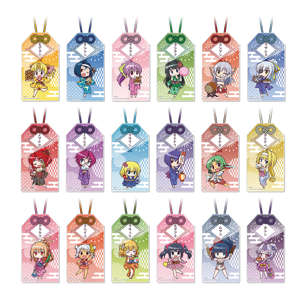 【3月上旬～中旬頃発送】《受注生産》戦国乙女 アクリルお守り【コンプリートセット】※2026年2月1日まで