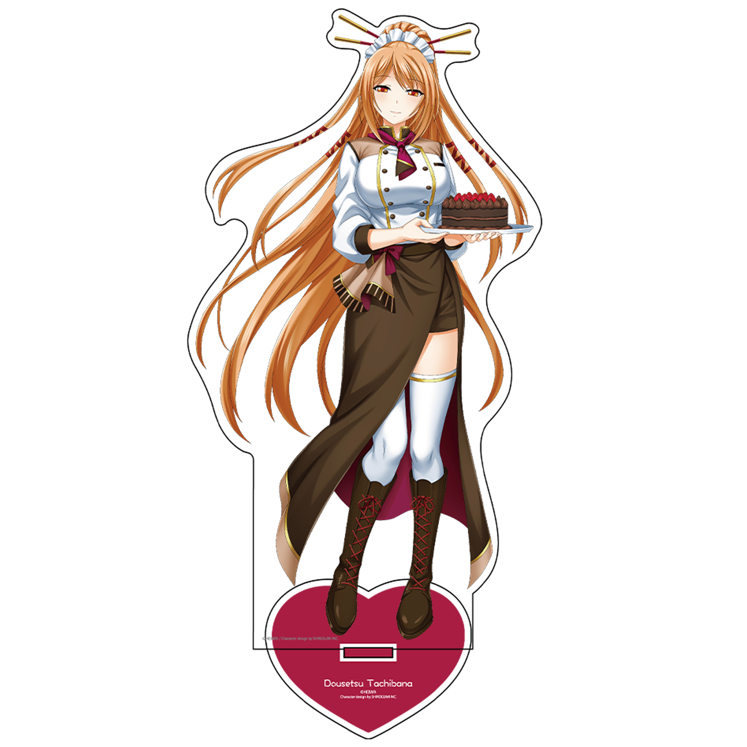 【ハルルナ＆戦国乙女VALENTINE】BIGアクリルスタンド【立花ドウセツ】※2026年3月23日以降順次発送