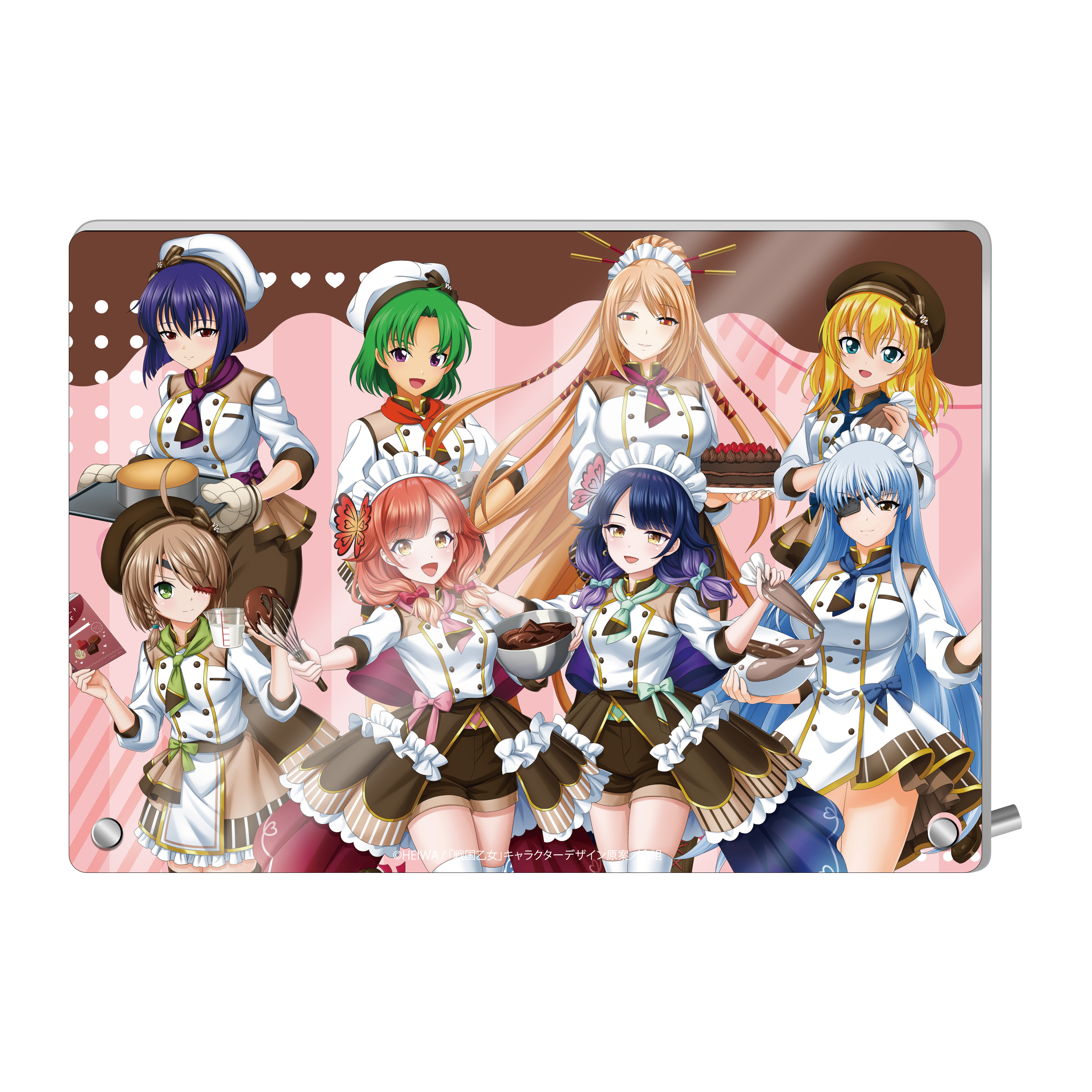 【ハルルナ＆戦国乙女VALENTINE】アクリルパネル ※2026年3月23日以降順次発送