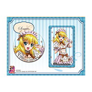 【5下旬～6月上旬頃発送】《受注生産》戦国乙女 缶バッチ＆カードセットメイドVer.【ソウリン】※2026年4月26日まで