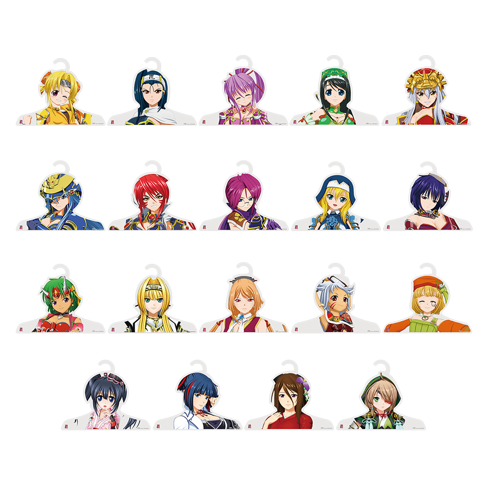 【6中旬～6月下旬頃発送】《受注生産》戦国乙女 アクリルハンガー【コンプリートセット】※2026年5月24日まで
