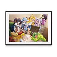 【10月中旬頃発送】《受注生産》戦国乙女 アートフレーム【P戦国乙女7/西軍】※2026年7月26日まで