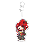 【12月中旬頃発送】《受注生産》戦国乙女 かぎっ娘キーホルダー夏祭りVer.【ノブナガ】※2026年10月25日まで